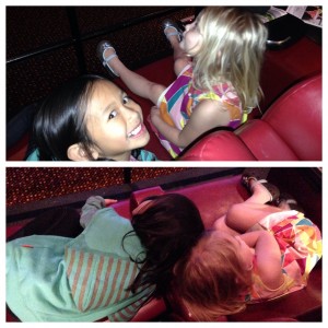 On Monday, we ate lunch at Fuddrucker's and saw the movie Paddington.