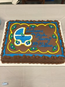 Delicious cake from my co-workers